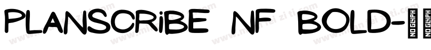 Planscribe NF Bold字体转换